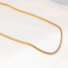 Złoty łańcuszek - Żmijka 45cm pr.585