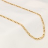Złoty łańcuszek - Figaro 45cm pr.585