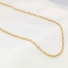 Złoty łańcuszek - Ankier 60cm pr. 585