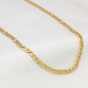 Złoty łańcuszek - Zdobione Figaro 50cm pr. 333