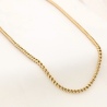Złoty łańcuszek - Kłos 55cm pr.585