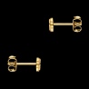 Złote kolczyki - Serduszka pr.585