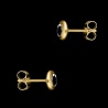 Złote kolczyki z cyrkoniami pr.585