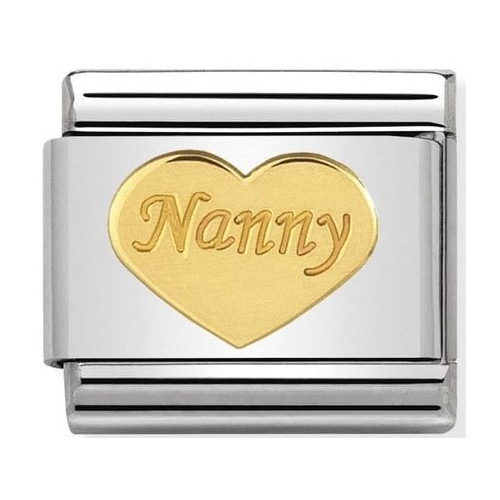 Nomination - Link 18K Gold Nanny 030162/35