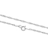 Srebrny łańcuszek - Singapur 45cm pr.925