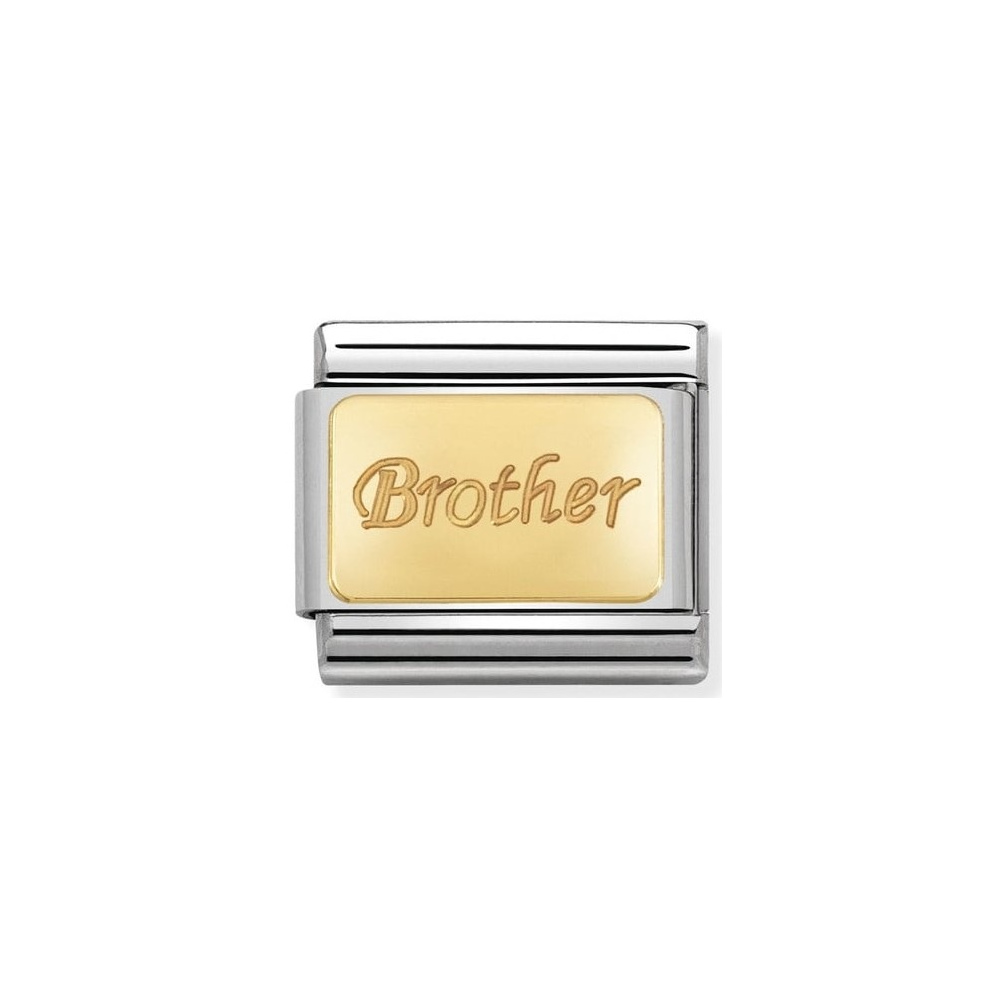 Nomination - Link 18K Gold Brother 030121/35