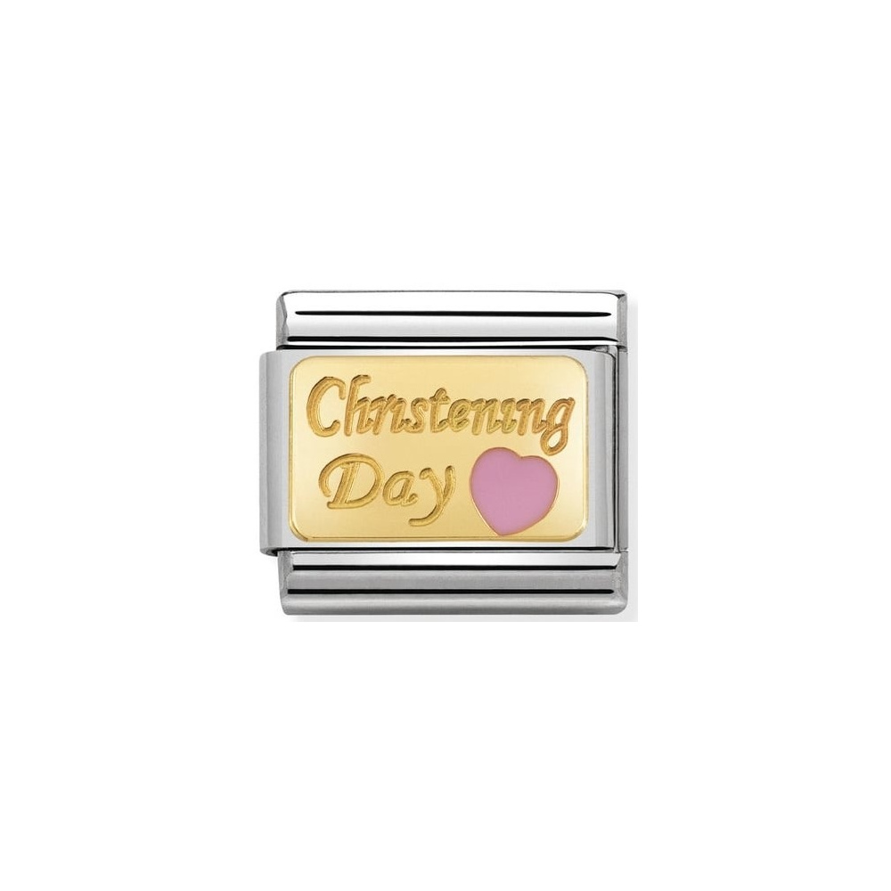 Nomination - Link 18K Gold Christening Day 030284/22