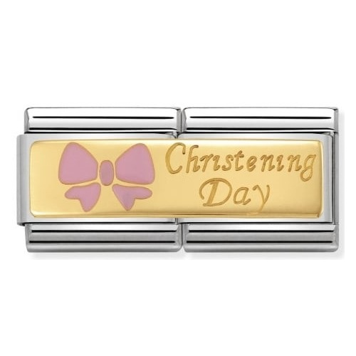 Nomination - Link 18K Gold Christening Day 030720/04