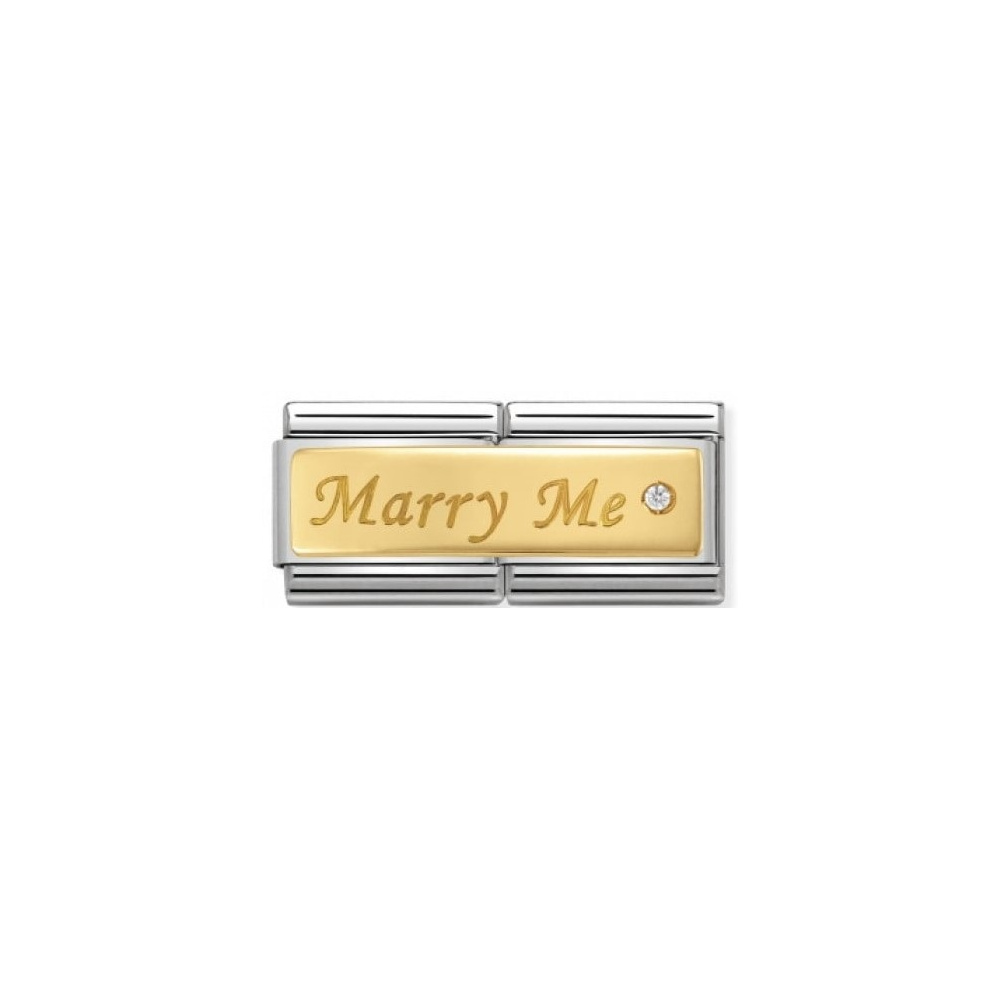 Nomination - Link 18K Gold Marry Me 030730/01