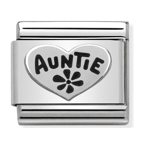 Nomination - Link 925 Silver Serce Auntie 330101/17
