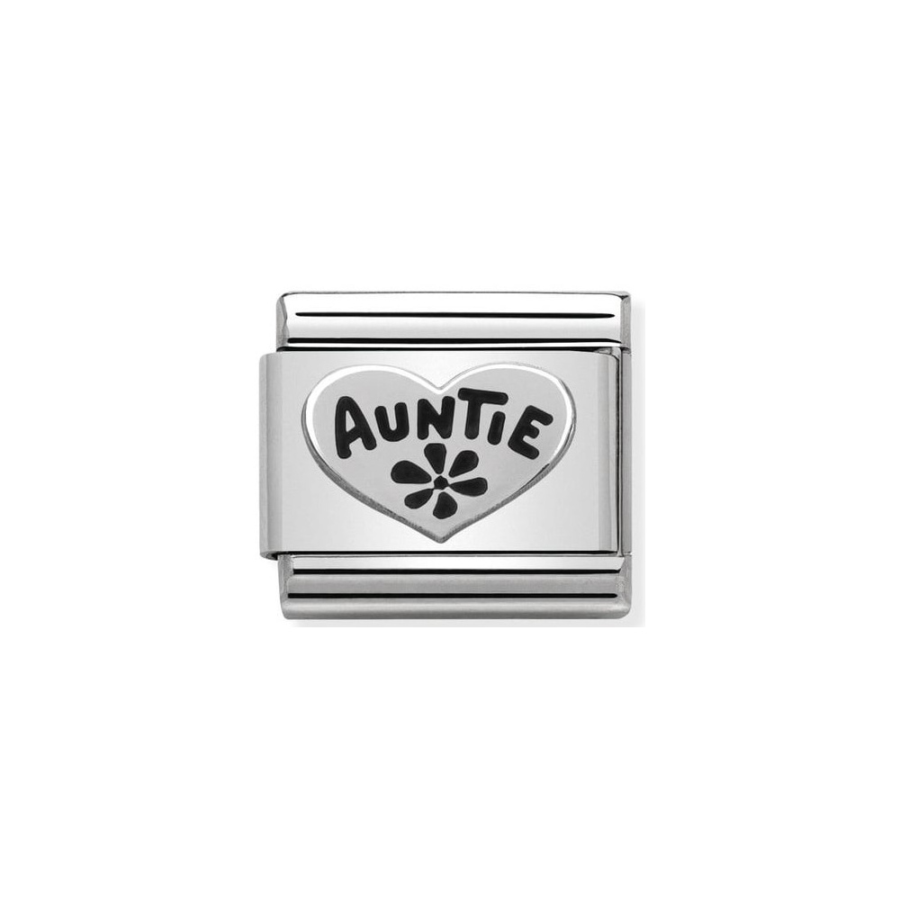Nomination - Link 925 Silver Serce Auntie 330101/17