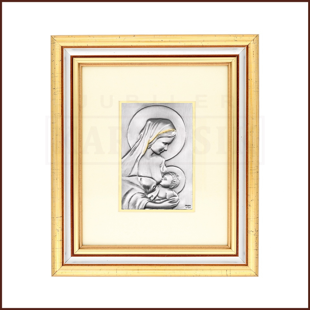 Srebrny Obrazek Święty Jan Paweł II