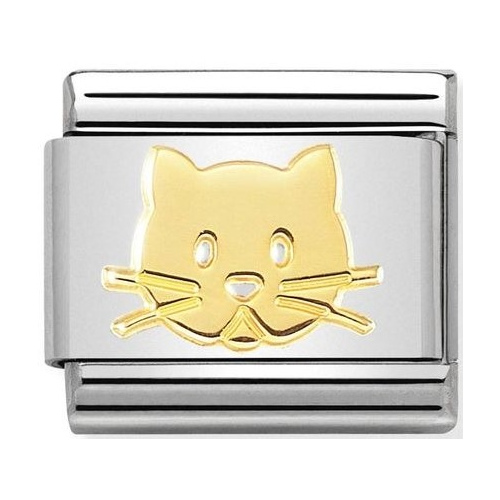 Nomination - Link 18K Cat, Gold 030162/53