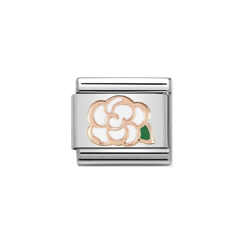 Nomination - Link 9K Rose Gold 'Camellia' 430202/02