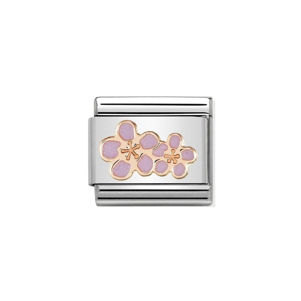 Nomination - Link 9K Rose Gold 'Peach Blossom' 430202/03
