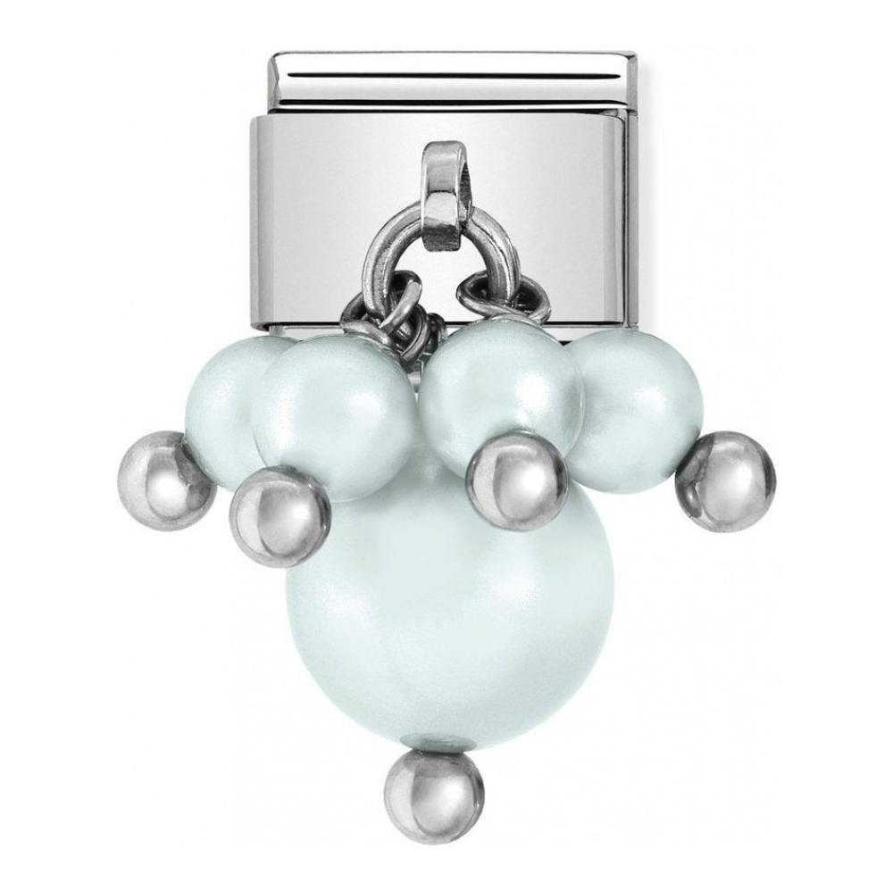 Nomination - Link 925 Silver 'Blue Pastel Swarovski Pearls' 030609/08
