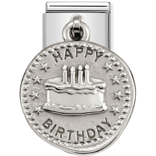 Nomination - Link 925 Silver Charms Urodziny 331804/06