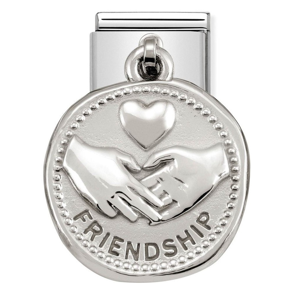 Nomination - Link 925 Silver Charms Przyjaźń 331804/04