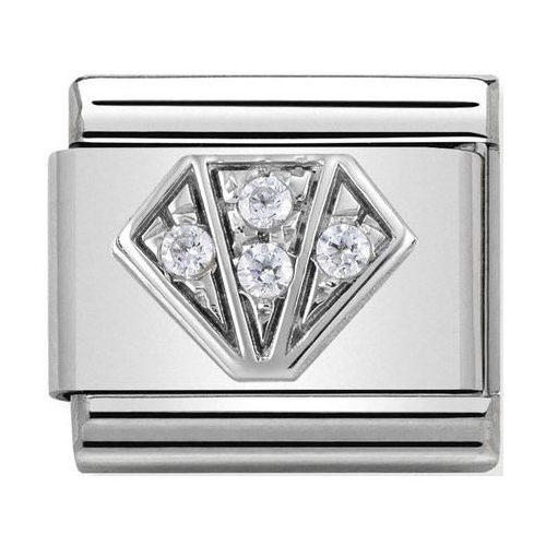 Nomination - Link 925 Silver 'Diament' 330304/32
