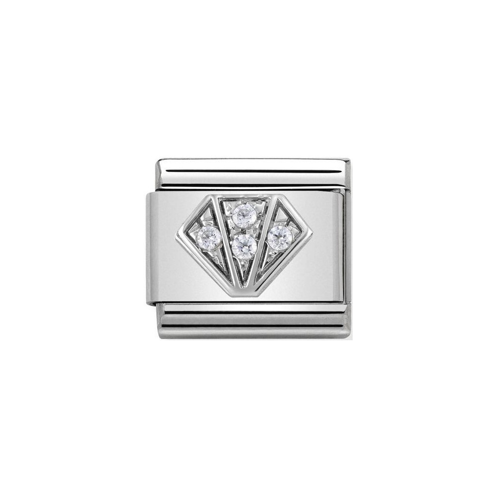 Nomination - Link 925 Silver 'Diament' 330304/32
