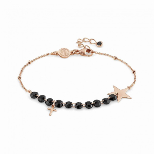 Bransoletka Nomination Rose Gold - Melodie Bracelet With Star And Cross 147700/004
