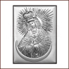 Srebrny Obrazek - Pamiątka Pierszej Komunii Św. - Jezus