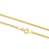 Złoty łańcuszek - Lisi Ogon 50cm pr.333