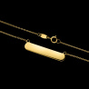 Złoty naszyjnik - Blaszka pr.585