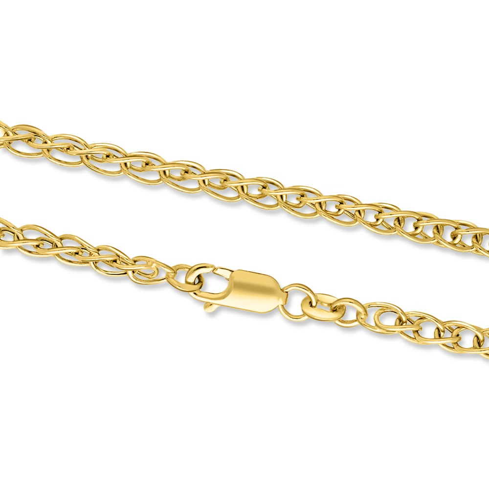 Złoty łańcuszek - Książę Walii 45cm pr.585