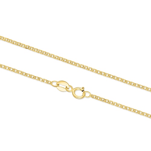 Złoty łańcuszek - Lisi Ogon 42cm pr. 585