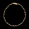 Złota bransoletka z brylantami 0,52ct pr.585